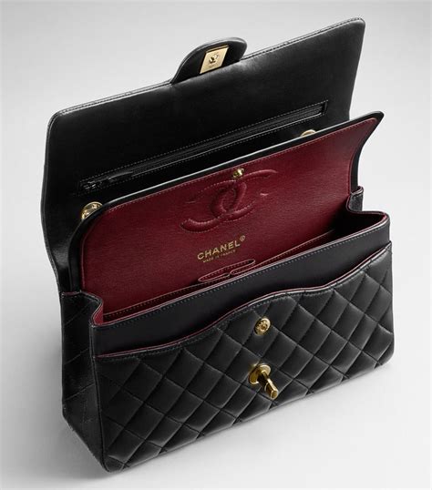 vintage chanel classic flap medium bag caviar|The Ultimate Chanel Flap Guide .